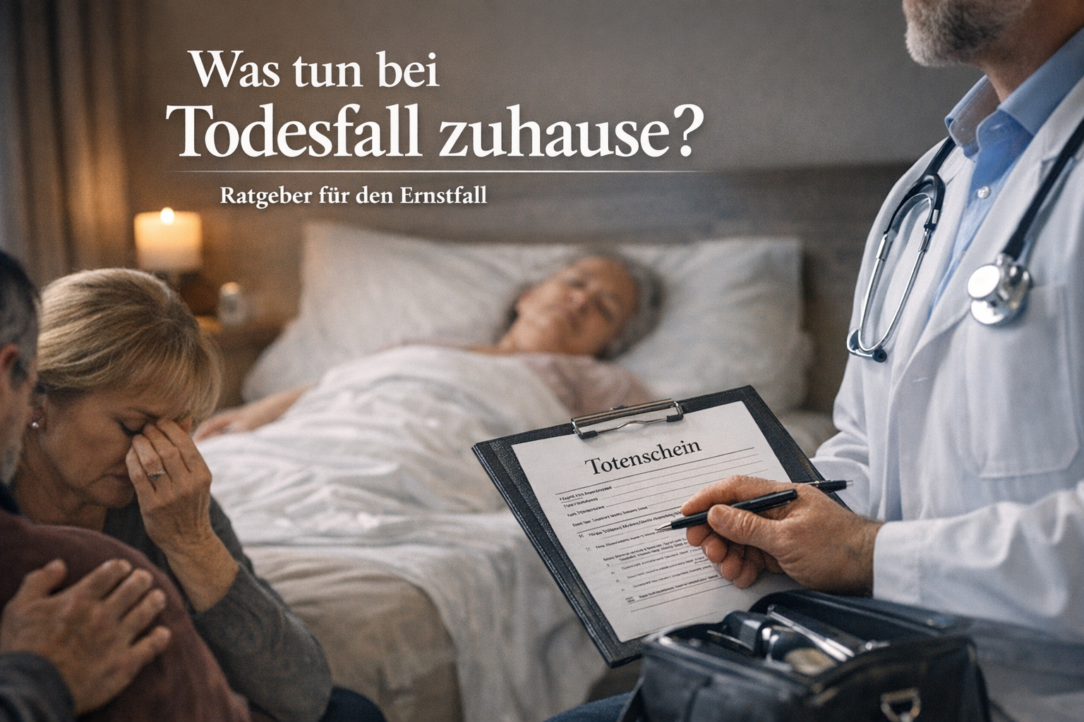 Was tun bei Todesfall zuhause?